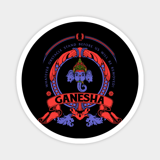 GANESHA - LIMITED EDITION Magnet by FlashRepublic